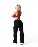 Hybrid Cargo Joggers - Black
