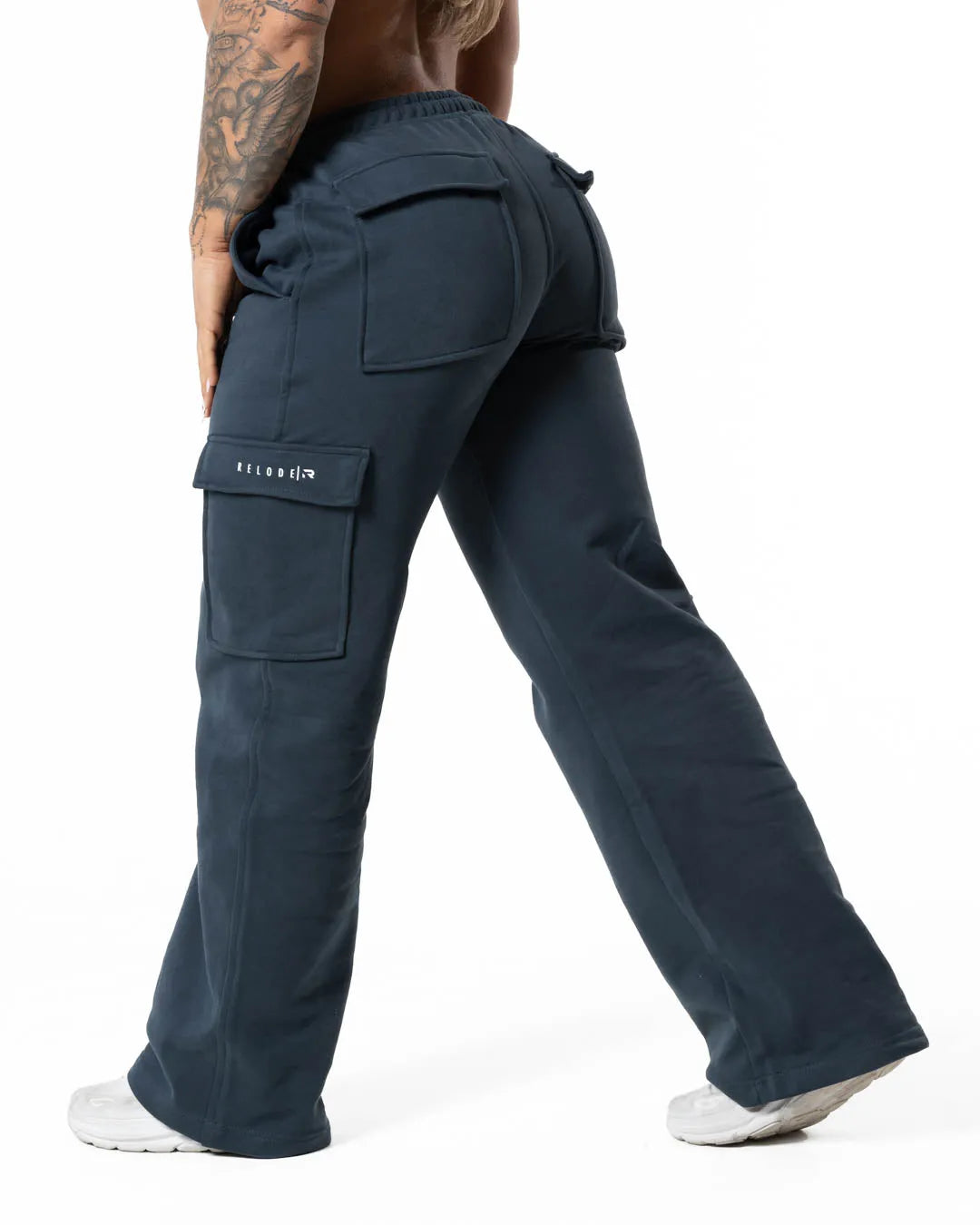 Hybrid Cargo Joggers - Slate Blue
