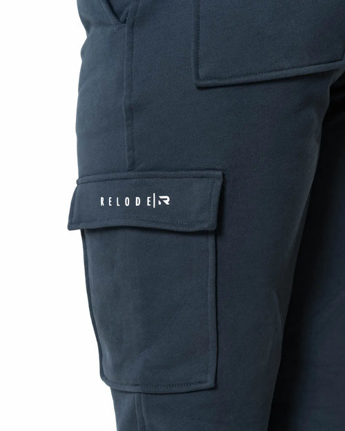 Hybrid Cargo Joggers - Slate Blue