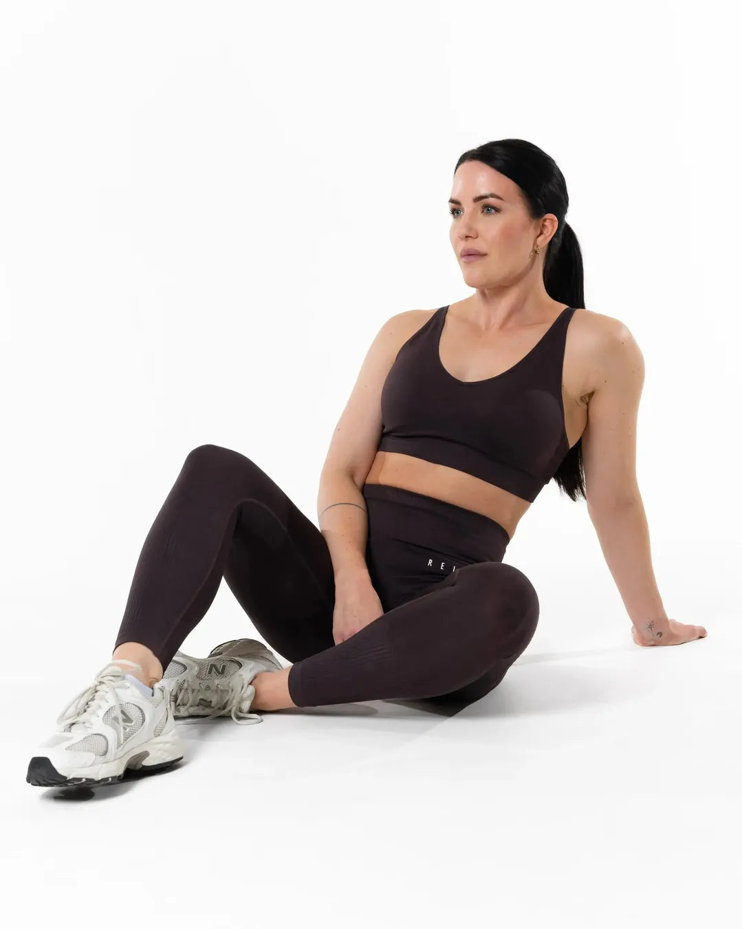 Slipstream Seamless Top - Deep Burgundy