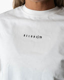 Hybrid Oversized T-shirt - White