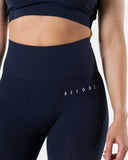 Slipstream Seamless Leggings - Deep Blue