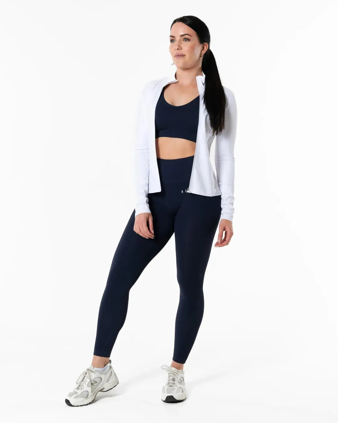 Slipstream Seamless Leggings - Deep Blue