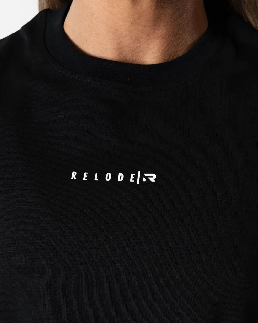 Hybrid Oversized T-shirt - Black