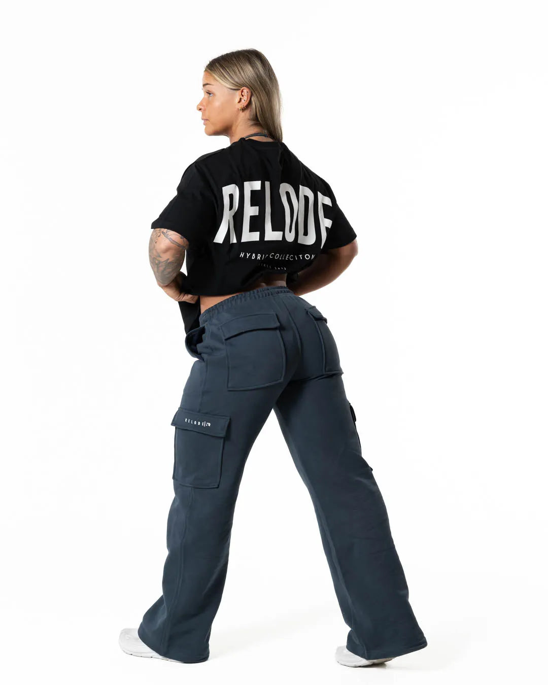 Hybrid Oversized T-shirt - Black