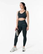 Slipstream Seamless Tights - Deep Green