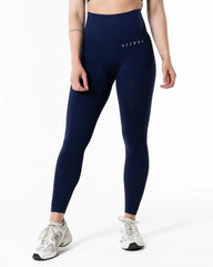 Slipstream Seamless Tights - Navy Blue