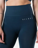 Slipstream Seamless Leggings - Petrol Blue