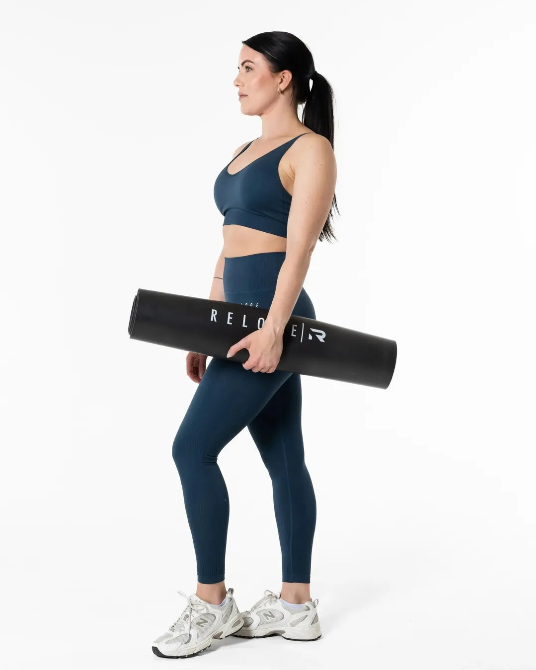 Slipstream Seamless Top - Petrol Blue