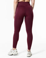 Slipstream Seamless Tights - Burgundy