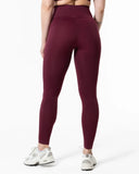 Slipstream Seamless Leggings - Burgundy