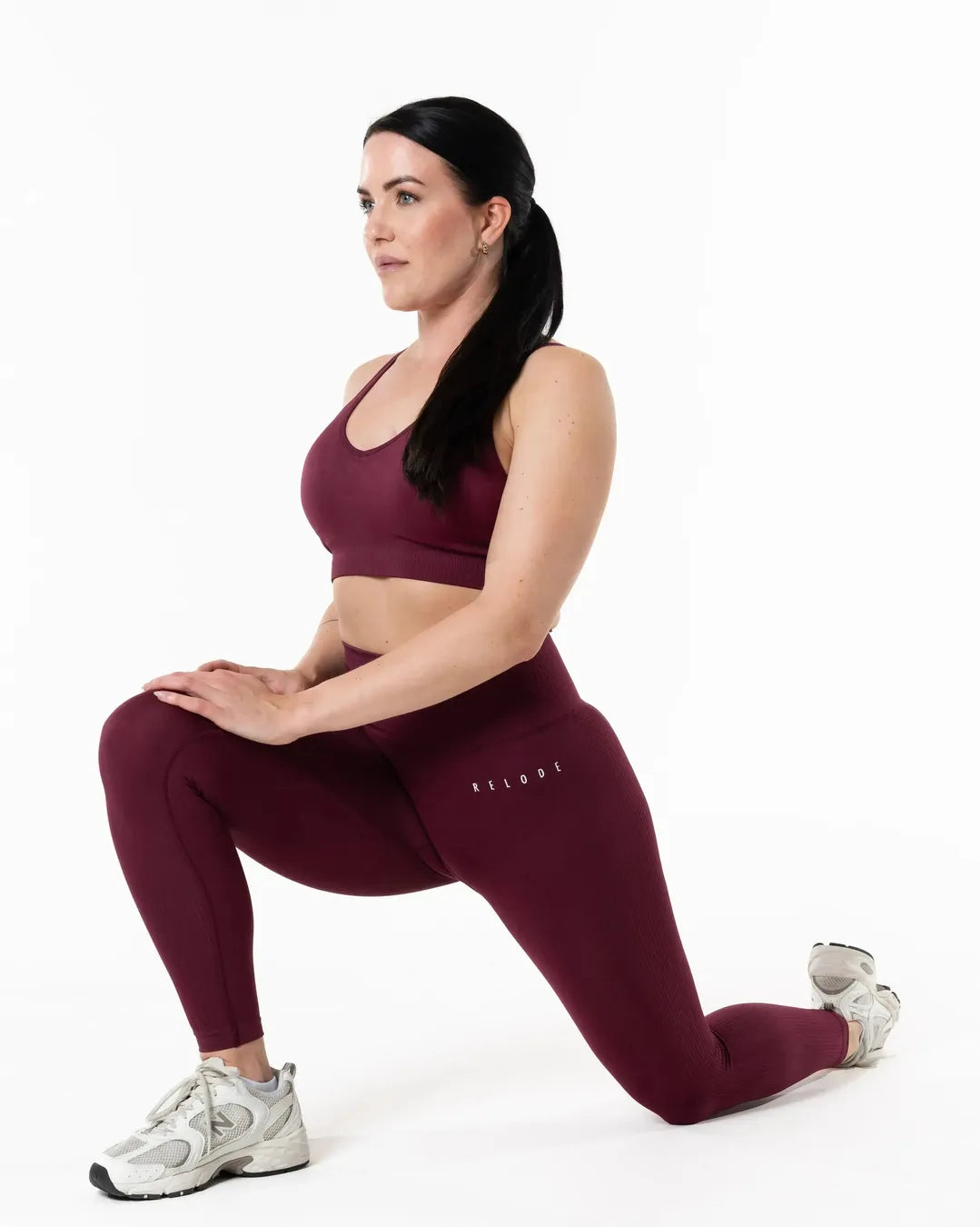 Slipstream Seamless Top - Burgundy