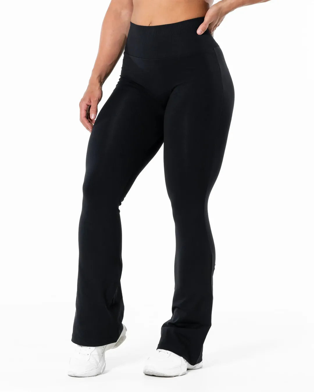 Prime Scrunch Flared leggings - Black