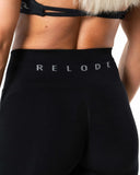 Prime Scrunch Flared Leggings - Black