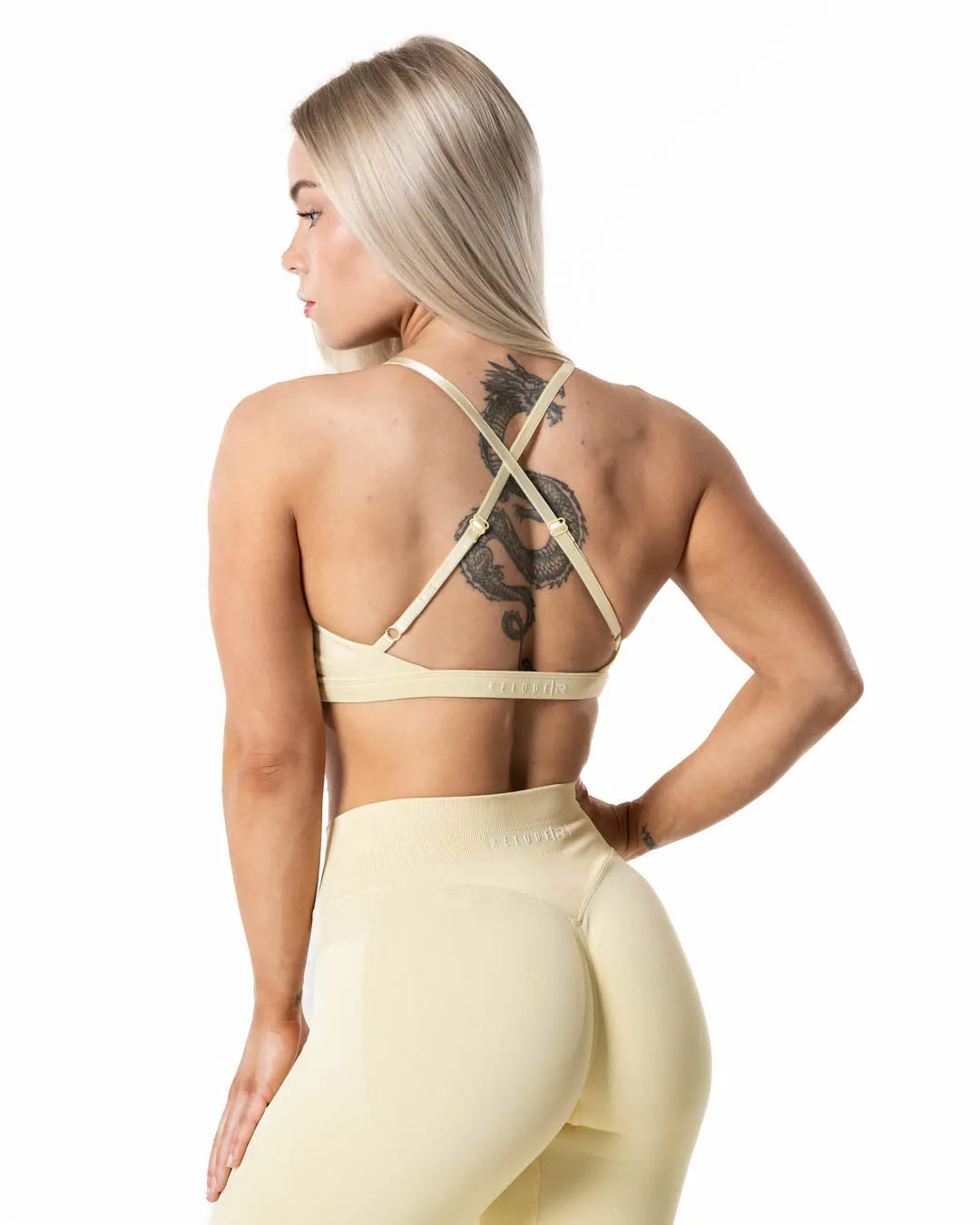 Aura Seamless Sports Bra - Yellow
