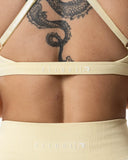 Aura Seamless Sports Bra - Yellow