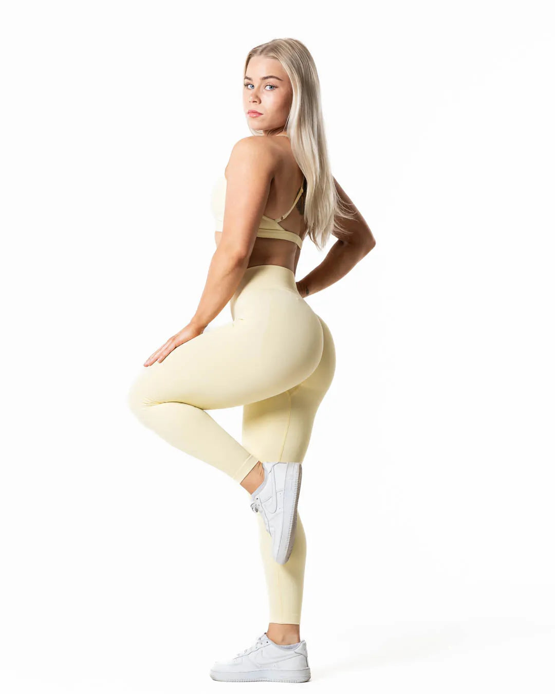 Aura Seamless Sports Bra - Yellow
