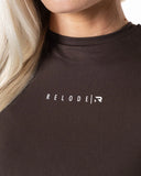 Aura Seamless T-shirt - Espresso Brown