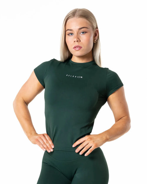 Aura Seamless T-shirt - Pine Green