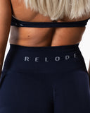 Prime Scrunch Leggings - Deep Blue