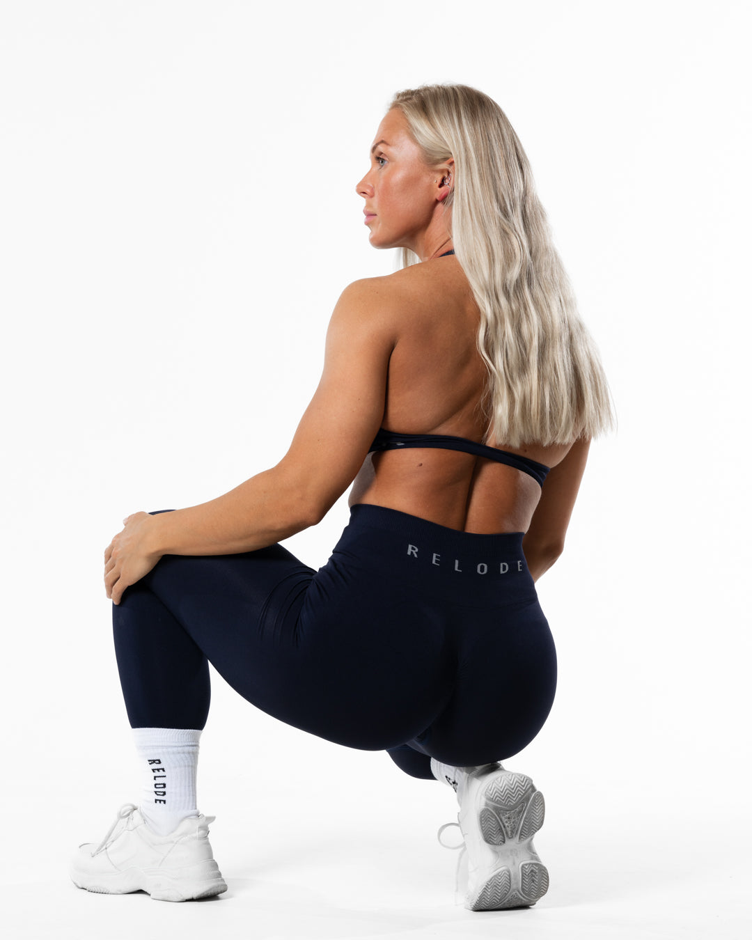 Prime Scrunch Leggings - Deep Blue