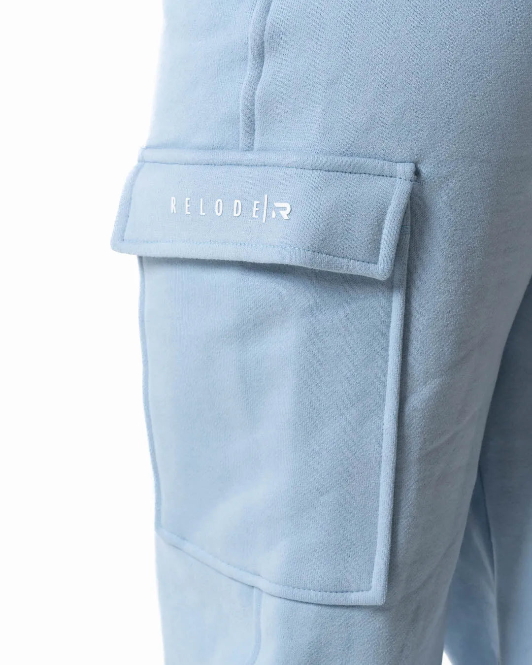 Hybrid Cargo Joggers - Light Blue