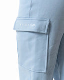 Hybrid Cargo Joggers - Light Blue