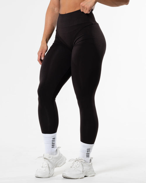 Prime Scrunch leggings - Deep Brown