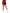 Aura Seamless Scrunch Shorts - Cherry