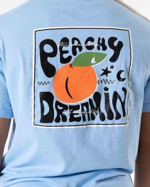 Peachy T-shirt - Blue