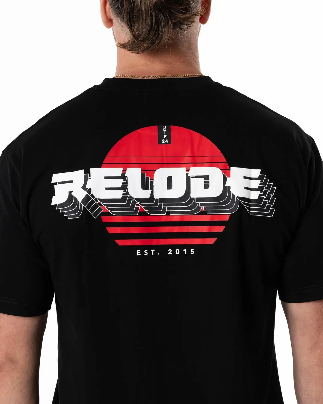 rolarola★R:LOL TYPEWRITER HOOD T-SHIRT BLACK_HD-20723 Tokyo T-shirt - Black - RELODE