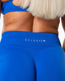 Aura Seamless Scrunch Leggings - Cobalt