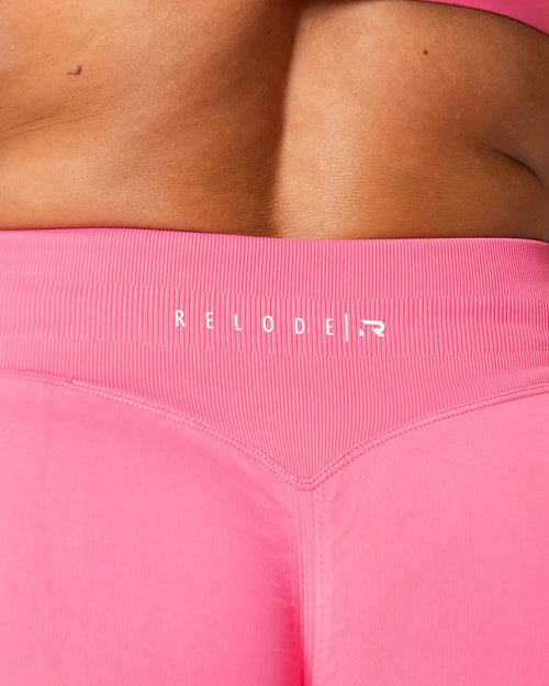 Aura Seamless Scrunch leggings - Blush Pink