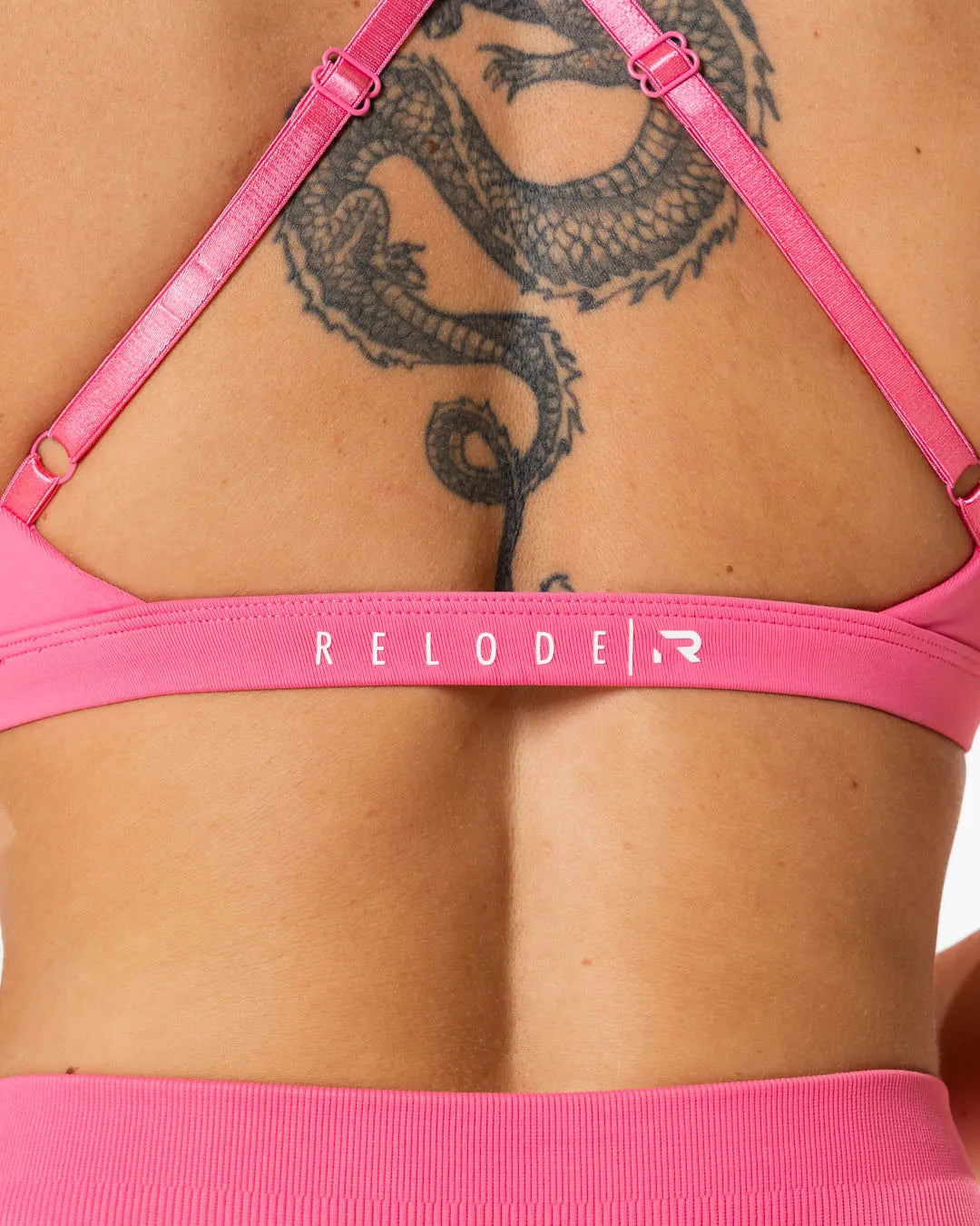 Aura Seamless Sports Bra - Blush Pink