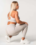 Prime Scrunch Top - Grå - RELODE.™