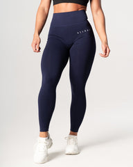 Slipstream Seamless Tights - Marinblå