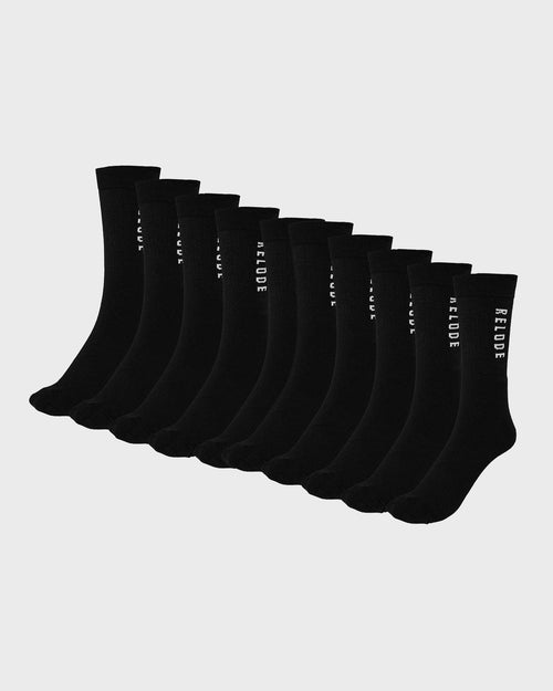 Training Socks 10-pack - Svart