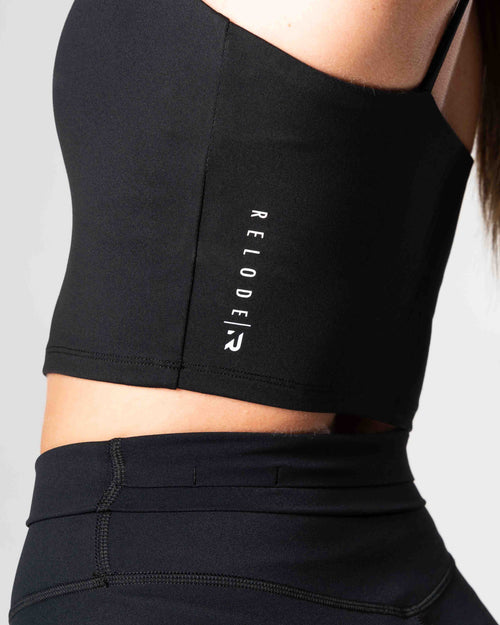 Core Crop Top - Svart