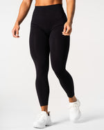 Prime Scrunch Tights - Svart - RELODE.™